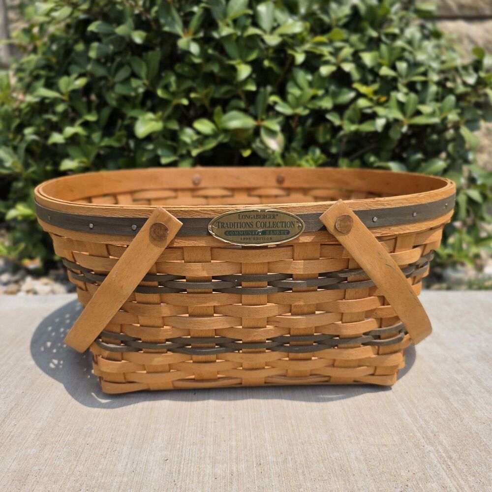 1996 Longaberger Traditions Collection Community Basket, Signed
